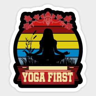 yoga Sticker